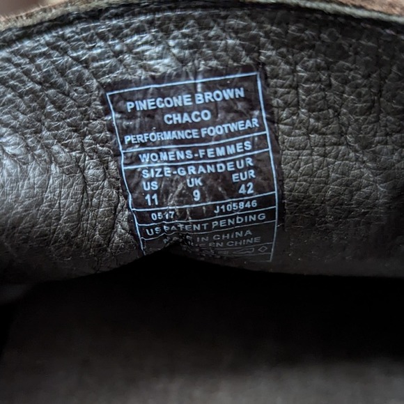 Chaco Pinecone Moc Slip On Size 11 - Picture 7 of 7